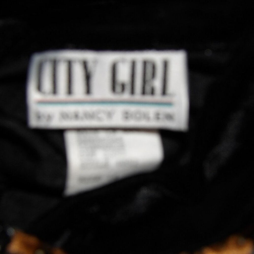 Y2K City Girl  Nancy Bolen  Velour Jacket - Picture 6 of 6